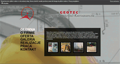 Desktop Screenshot of geo-tec.pl